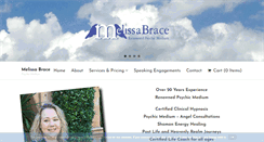 Desktop Screenshot of melissabrace.com